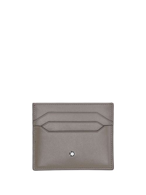 Taupe brown card holder Mont Blanc | 198327X